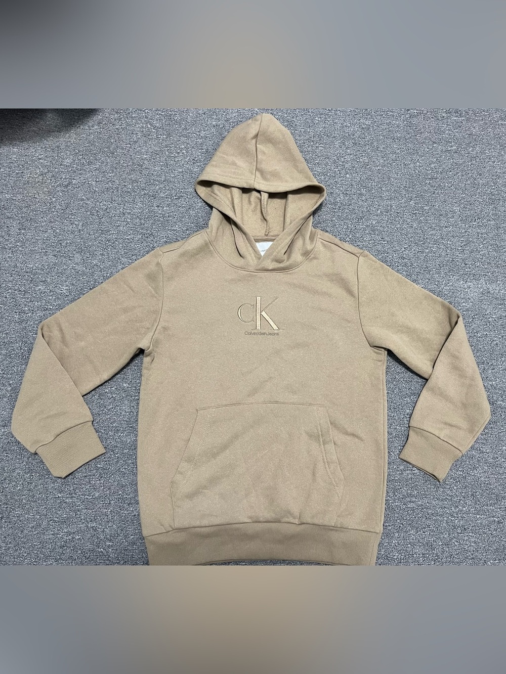 Calvin Klein Kids Tan Hoodie 10-12T